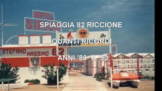 spiaggia 82 riccione anni 80 amp 90 [upl. by Hsirap987]