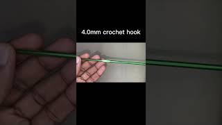 4mm crochet hook Crochet tutorials on my channel crochet diy [upl. by Yeltnerb]