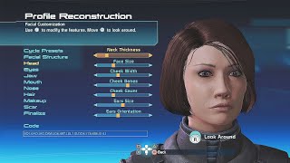 Mass Effect Legendary Edition  Character Customization Femshep [upl. by Thorbert580]