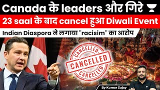 quotInsensitive Actquot Canada Opposition Leader Cancels Diwali Event Slammed [upl. by Fablan]