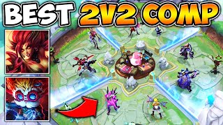 HOW TO WIN THE NEW 2V2V2V2 MODE GUARANTEED 0 SKILL DUO COMP [upl. by Eendys]