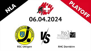 Highlights Rollhockey NLA RSC Uttigen vs RHC Dornbirn [upl. by Jocelyne944]