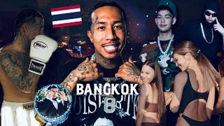 MBNel Muay Thai fight Birthday Party Studio with Thailand rappers VLOG [upl. by Barncard60]