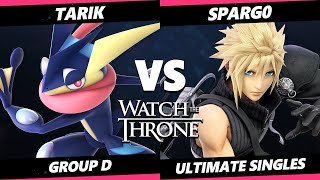 WTT 2023  Tarik Greninja Vs Spargo Cloud Smash Ultimate  SSBU [upl. by Modestia853]