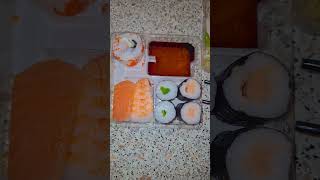 Sushi time sushi ytshorts wasabi soysauce 7secondvideo [upl. by Hultin]