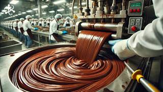 How Chocolate is Made  Tech Revolt [upl. by Nnyltiak]