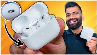 Apple Airpods Pro 2nd Gen with USBC Unboxing amp First Look 🔥🔥🔥 [upl. by Nednal]