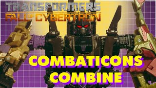 Transformers Play Fall of Cybertron Part 6 Combaticons Combine transformers [upl. by Annahsirhc481]