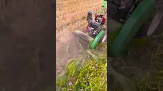 Grasser rotary cultivator microcultivation machine 👏👏 [upl. by Hoi]