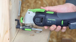 Test urządzenia wielofunkcyjnego Festool OSC 18 VECTURO [upl. by Farlay]