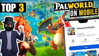 Top 3 REALISTIC SURVIVAL Games Like PALWORLD For Android 2024  High Graphics  XEDOUTZz  PART 2 [upl. by Gregorio962]