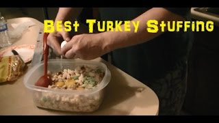 Home Made Stove Top Stuffing 150 Yr Old Recipe Bread Filling [upl. by Idnor]