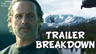 The Walking Dead The Ones Who Live Official Trailer Rick Grimes Returns Breakdown [upl. by Piselli]