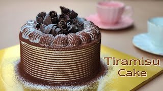 티라미수 케이크 만들기  초코 레이디핑거  The Best Tiramisu Cake Chocolate Ladyfingers Recipe ASMR  초콜릿 꼬뽀curls [upl. by Inanaup235]