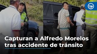 Capturan a Alfredo Morelos tras accidente de tránsito tenía grado 2 de alcoholemia [upl. by Wooldridge]