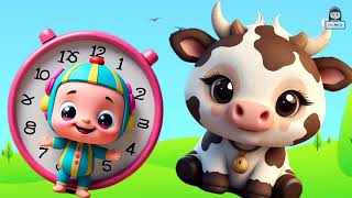 Hickory Dickory Dock Song  Tiny Tots Tv Nursery Rhymes And Songs For Kids [upl. by Iel]