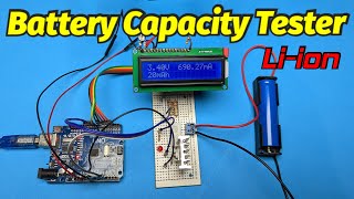 How To Make Battery Capacity Tester Using Arduino [upl. by Crockett]