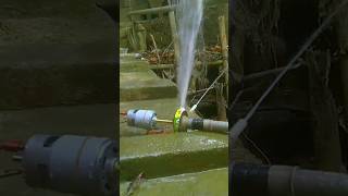 DC 12v 775 Motor water pump test diy dcmotor waterpump [upl. by Falkner936]