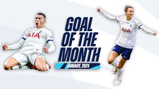 GOAL OF THE MONTH  JANUARY 2024  PEDRO PORRO BENTANCUR AYANE amp MORE [upl. by Cogen]