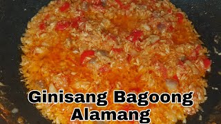 Easy Shrimp Paste Recipe  Bagoong Alamang  KorPinay Life [upl. by Alial]