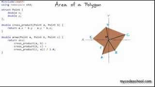 Area of polygon [upl. by Boar]