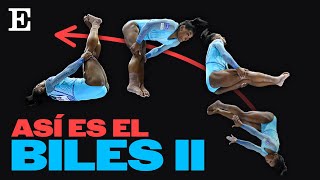 SIMONE BILES  Anatomía de su nuevo salto el Biles II  EL PAÍS [upl. by Eyllom]