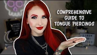 Comprehensive Guide to Tongue Piercings [upl. by Laura]