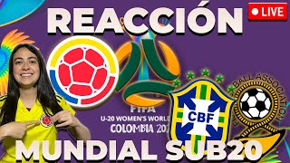 🟡COLOMBIA 🆚 AUSTRALIA🟡🟡BRASIL 🆚 FIJI🔵 Mundial Sub 20  Femenino  EN VIVO 🔴 [upl. by Clover]