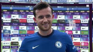 Ben Chilwell reflects on a fantastic Premier League debut for Chelsea and knows theres more to come [upl. by Mencher]