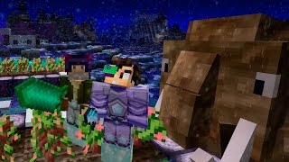 UN PUEBLO GÉLIDO  APOCALIPSISMINECRAFT3  EPISODIO 45  WILLYREX Y VEGETTA [upl. by Ecilahc]