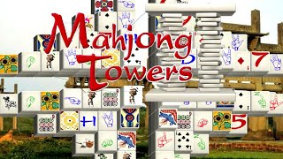 Mahjong Towers 2  The Rise of Shanghai Windows game 2003 [upl. by Aicnelev]