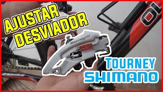 ¿Cómo Ajustar DESVIADOR Delantero MTB  Desviador SHIMANO TOURNEY TX [upl. by Lemmueu]