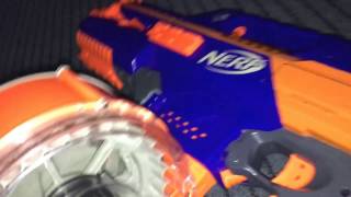 Hasbro A3901E24 Nerf NStrike Elite Rapidstrike CS18 in Action [upl. by Enelram]