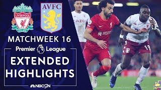 Liverpool v Aston Villa  PREMIER LEAGUE HIGHLIGHTS  12112021  NBC Sports [upl. by Delbert]