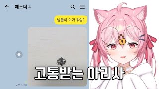 엘리 에스더 단톡방 혐짤 테러하는 엘리 [upl. by Auqkinahs]