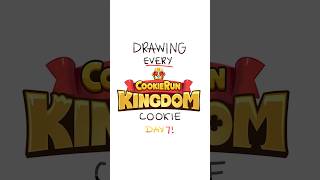 drawing every cookie run kingdom cookie day 7 [upl. by Sanyu]