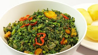 How to Cook Callaloo [upl. by Racso866]