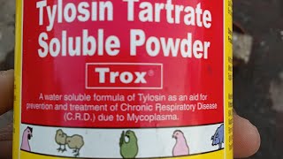 tylosin tartrate soluble powder Trox khansi eyes khrab hon [upl. by Sualk]