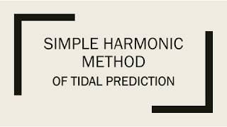 Simple harmonic method  Tide Calculation Theory [upl. by Ruberta631]