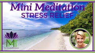 Powerful 2 Minute Meditation for Stress Relief  Mindfulness Meditation  Mindful Movement [upl. by Nnael]