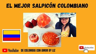 SALPICÓN DE FRUTAS COLOMBIANO 🇨🇴🤤😋   HELADO CASERO ‼️‼️‼️‼️‼️‼️‼️‼️ [upl. by Vogele757]