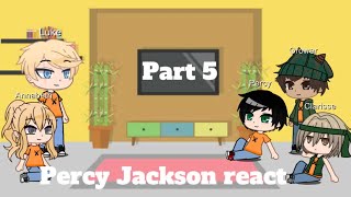 Past Pjo react to Percy Jackson Part5 [upl. by Mac166]