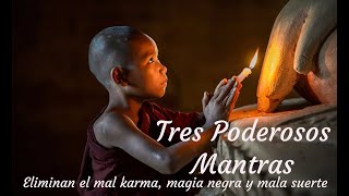 3 Poderosos Mantras Eliminar mal karma magia negra y mala suerte [upl. by Davine633]