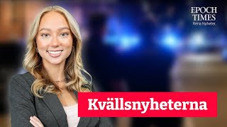 Kvällsnyheterna den 7 oktober – med Indra Kleinert [upl. by Lledyr457]