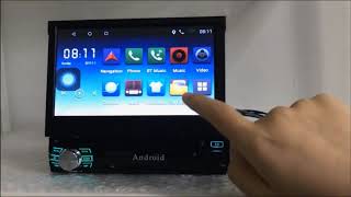 Ezonetronics RM CL0013 1 din Car Android player [upl. by Aniarrol]