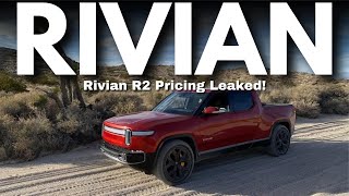 Rivian R2 Pricing Leaked [upl. by Benjie182]