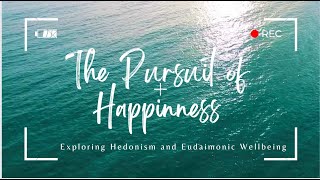 The Pursuit of Happiness Exploring Hedonism and Eudaimonic Wellbeing HappinessPhilosophy Hedonism [upl. by Telrahc73]