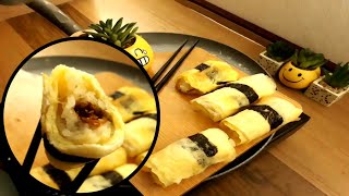 Onigiri Serunding Daging   Meat Floss Onigiri   Japanese Rice Ball  Fails amp Bloopers [upl. by Oalsinatse106]