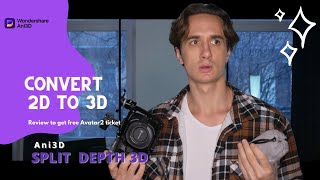 How to Make 3D Videos Easily  2D to 3D Video Converter [upl. by Orazal784]