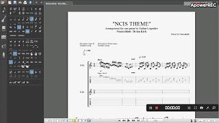 NCIS Soundtrack  Numeriklab  TABS  FINGERSTYLE  Nathan Legendre [upl. by Eidorb944]